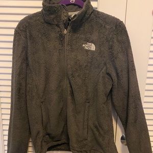North face fuzzy jacket